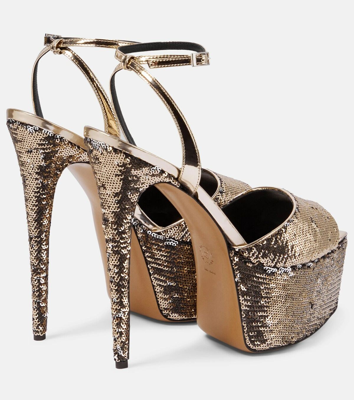 Escarpins plateforme À sequins thumbnail 3