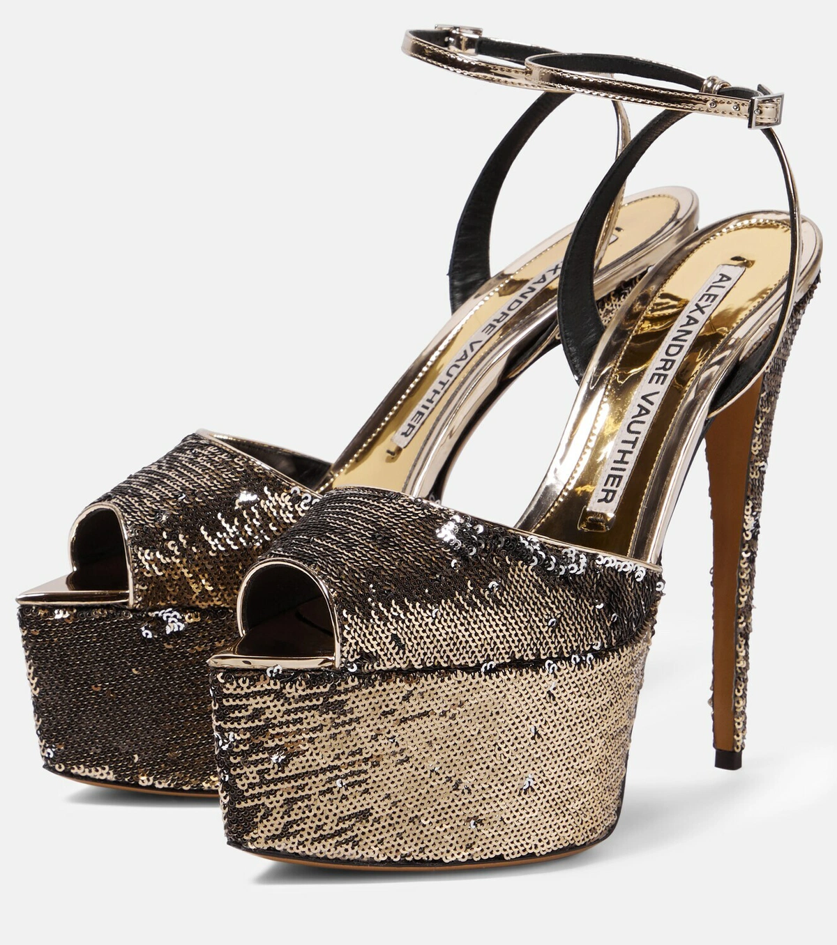 Escarpins plateforme À sequins thumbnail 5