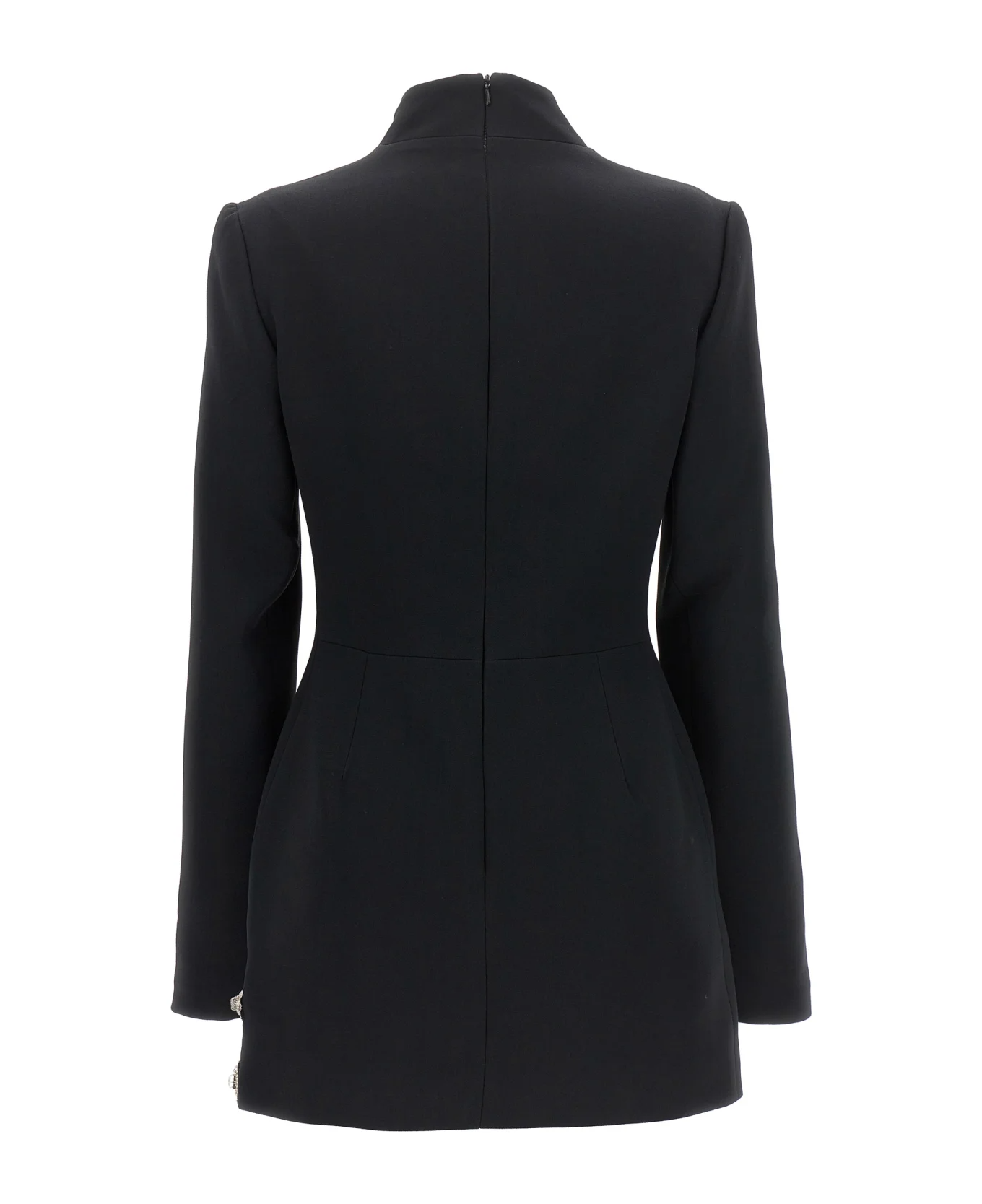 ROBE MINI À OURLET CHAÎNE EN CRISTAL 3D thumbnail 4