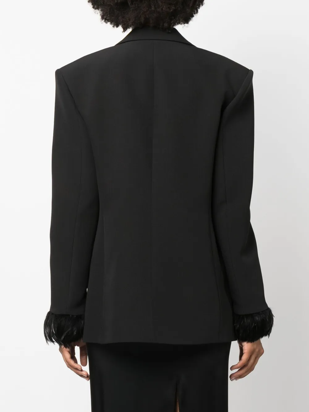 BLAZER À POLGNETS ORNES DE PLUMES  thumbnail 3