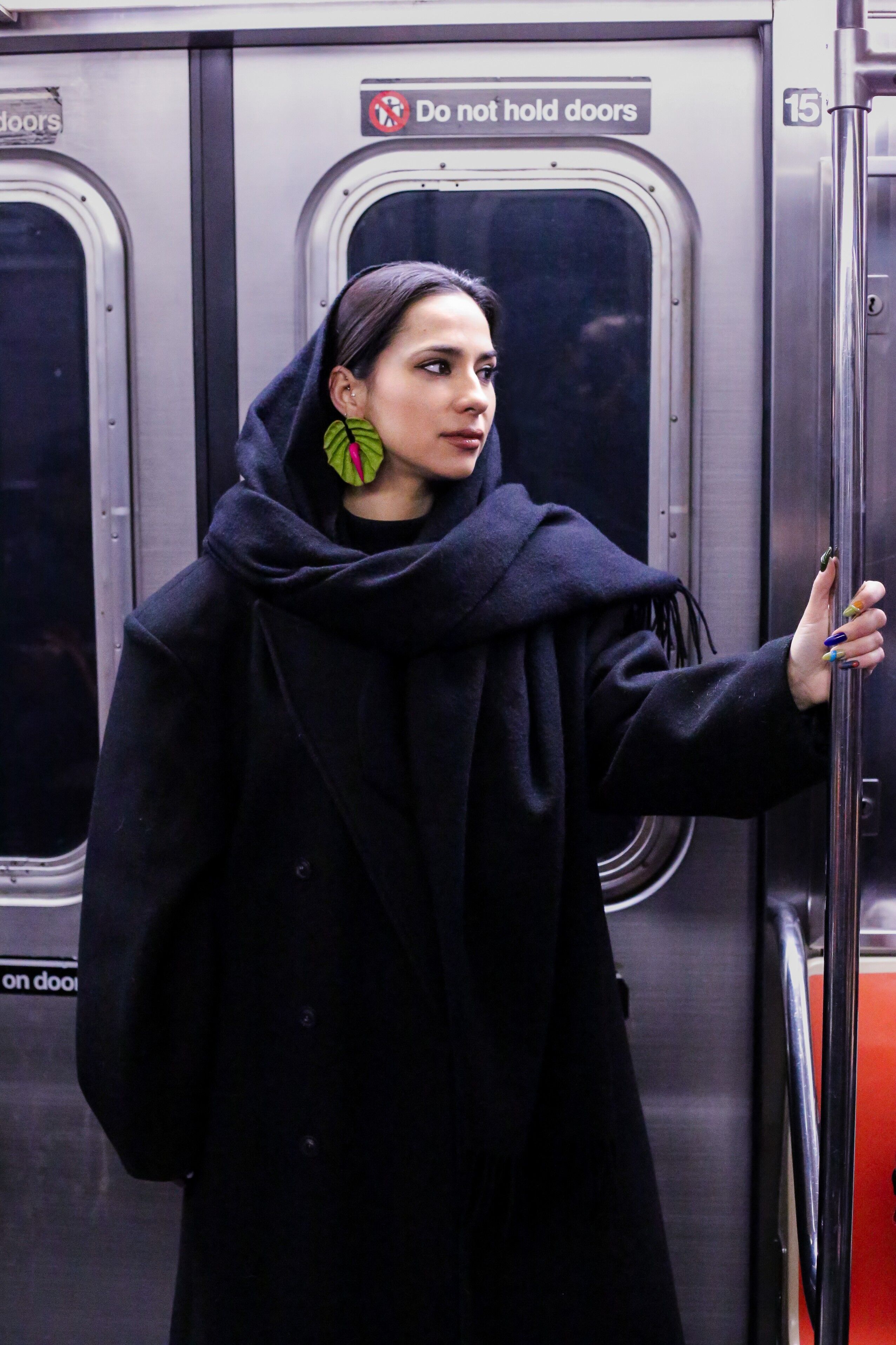 Anthurium -Boucles d’oreilles statement thumbnail 3