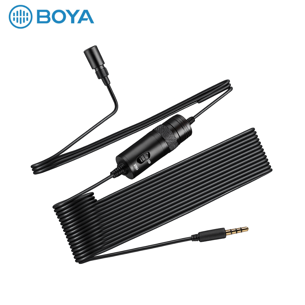 Microphone Cravate Boya BY-M1 Omnidirectionnel Universel thumbnail 3