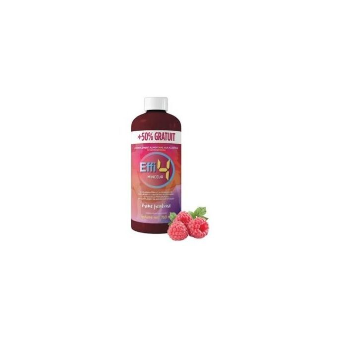 EFFi 4 Minceur, Efficace 4 Jours, Aromes Framboise - 750ml