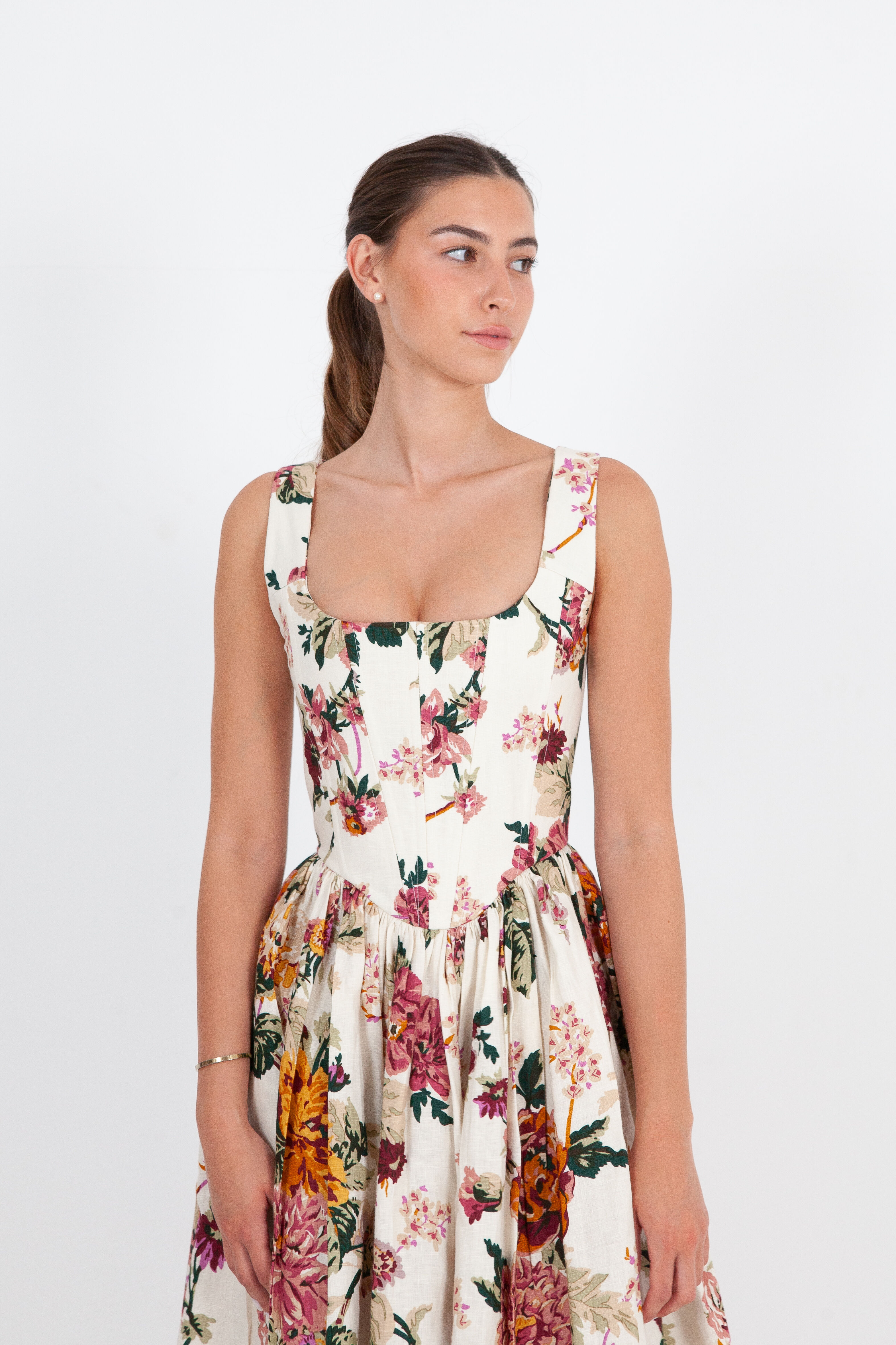  Robe Corset Fleuri thumbnail 4