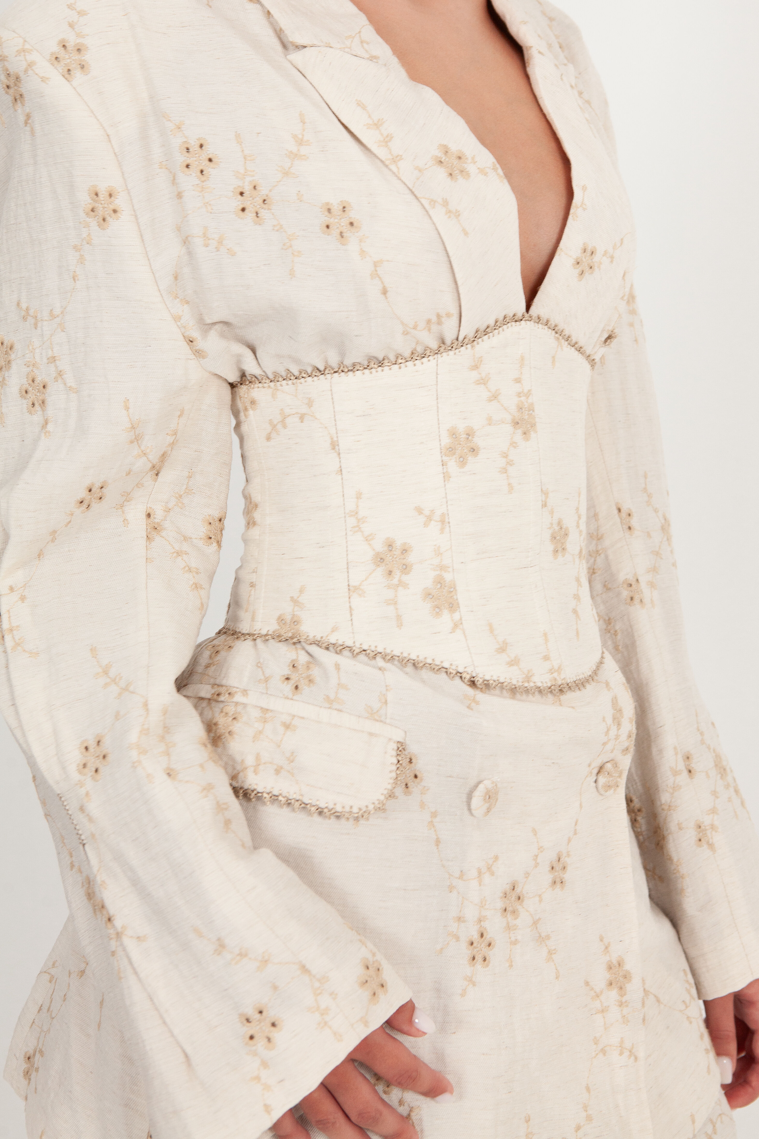 Blazer Fleur de Sable