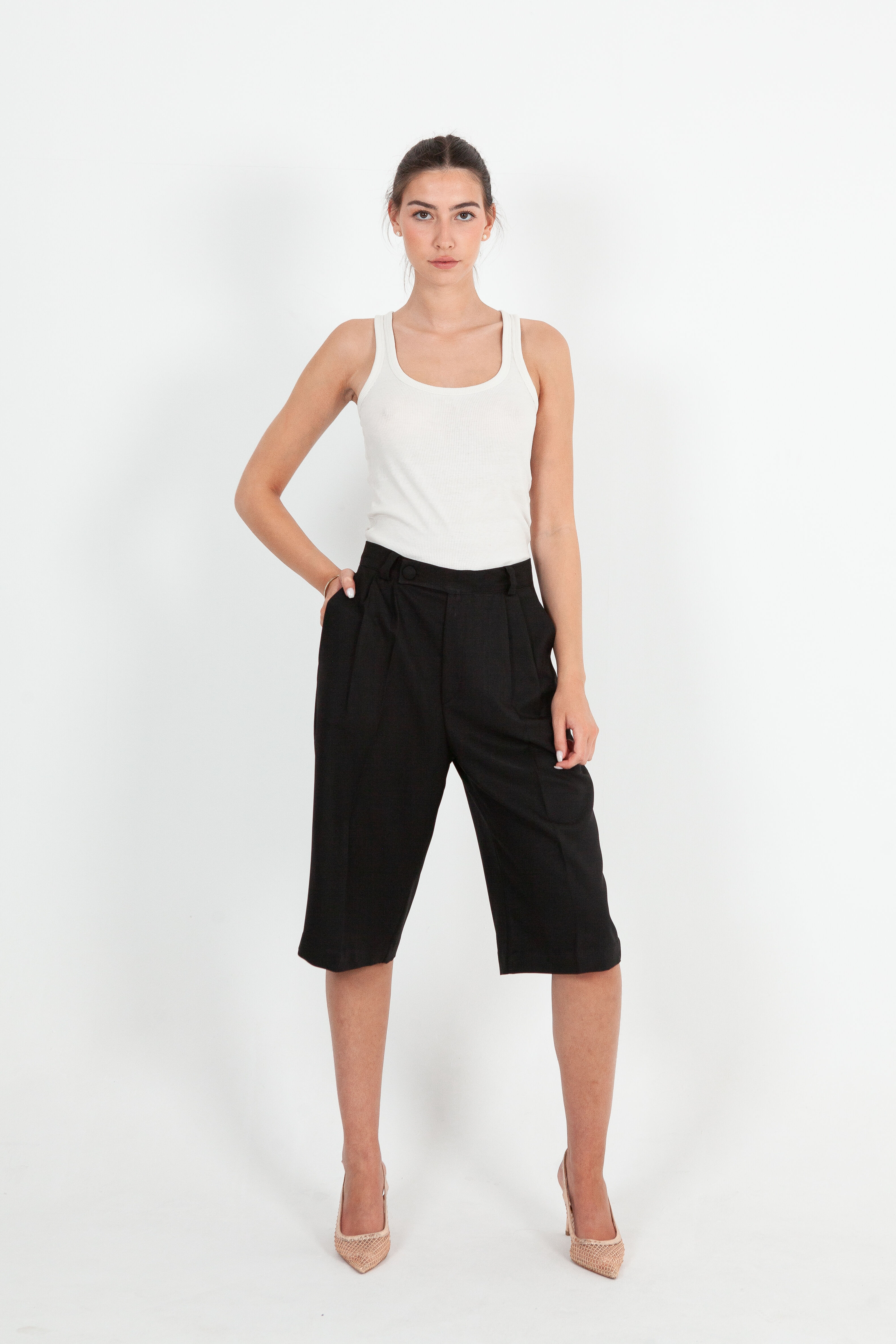 Bermuda Élégance Structurée thumbnail 3