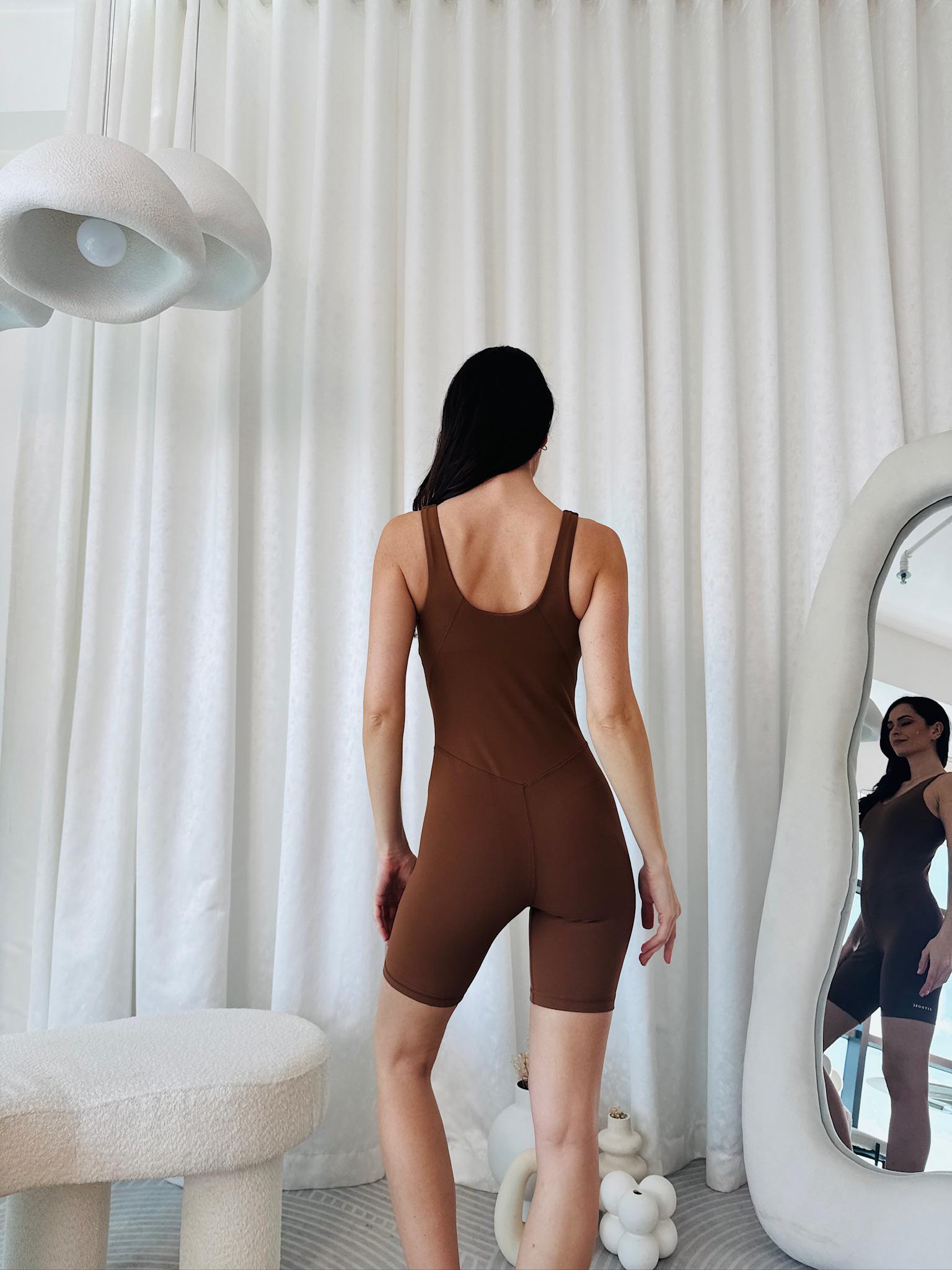 Romper Fit - Marron thumbnail 4