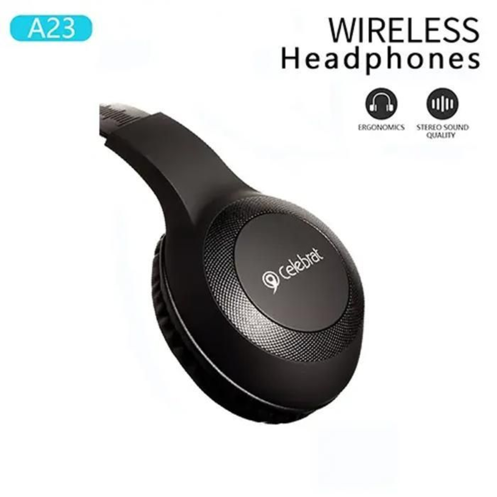Casque Sans Fil Bluetooth A23 Noir