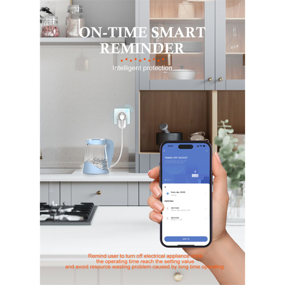 Prise Connectée Wi-Fi – Contrôle Intelligent à Distance thumbnail 4