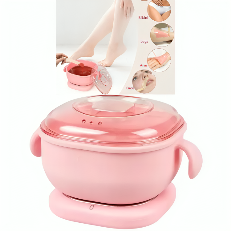 Chauffe-cire portable en silicone, pliable, 400 ml, pour épilation, spa, épilateur corporel