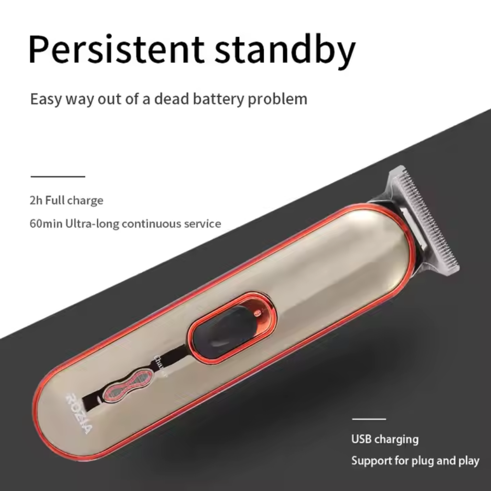 Tondeuse Professionnelle Rozia – Polyvalente, Puissante & Rechargeable thumbnail 4