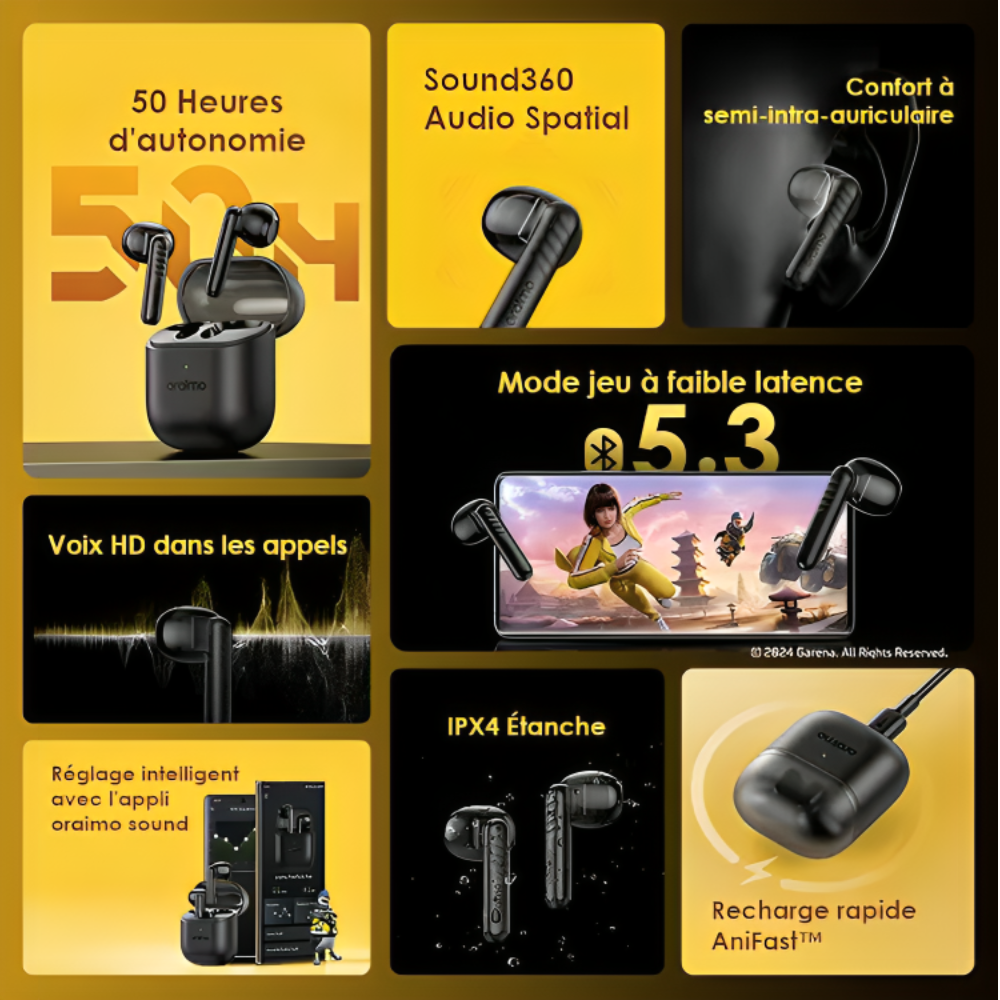 Freepods Neo – Écouteurs Sans Fil Intra-auriculaires Édition Spéciale thumbnail 7