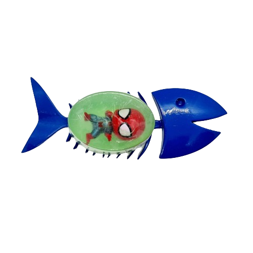 Porte Savon SWIBI - Poisson Bleu