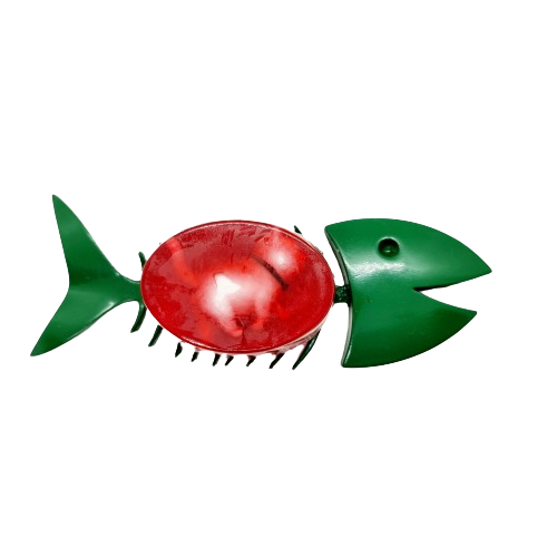 Porte Savon SWIBI - Poisson Vert