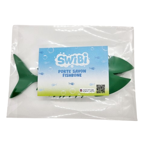 Porte Savon SWIBI - Poisson Vert thumbnail 3