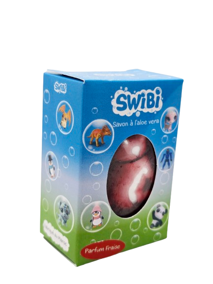 Savon SWIBI - Chat - Parfum Fraise thumbnail 3