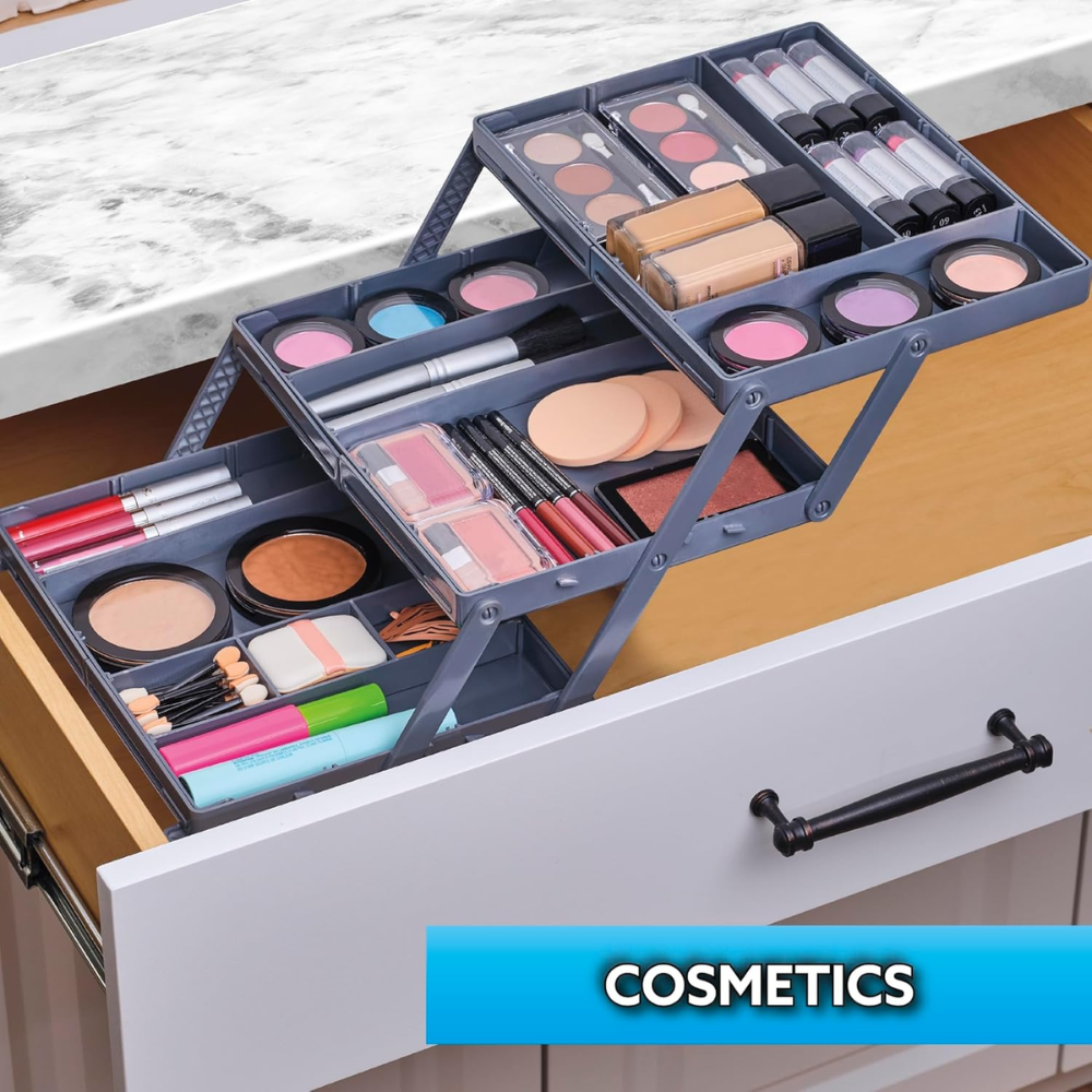 Rangement Multi-Niveaux – Idéal pour Bijoux, Cosmétiques, Cuisine et Bureau thumbnail 6