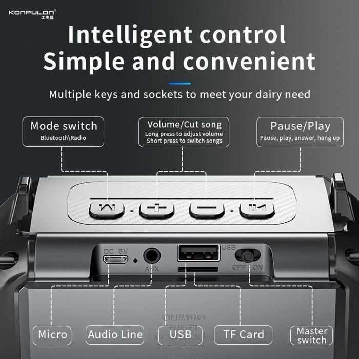 Haut-parleur Konfulon F18 Original thumbnail 2