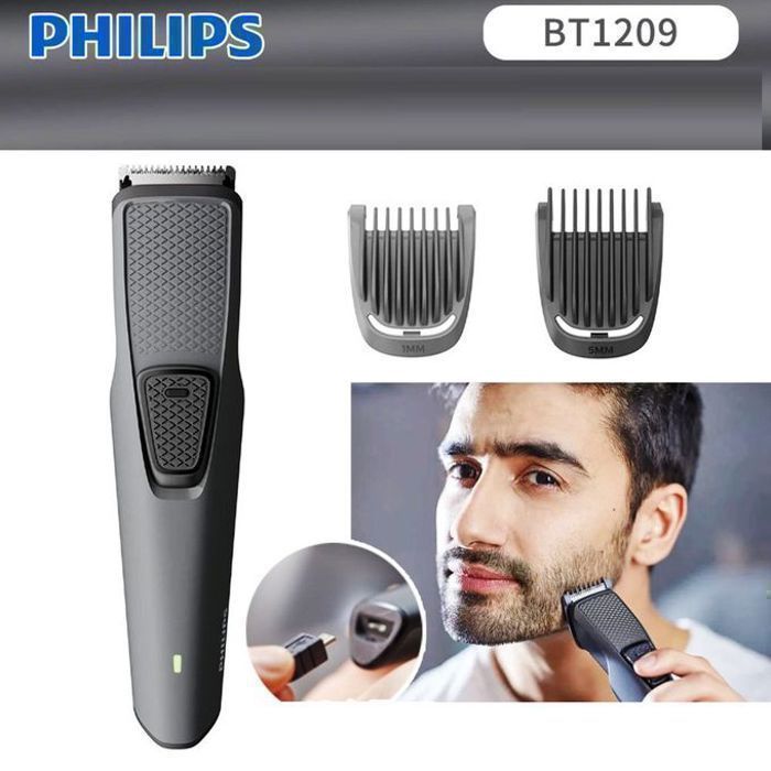 Tondeuse À Barbe Électrique Sans Fil Pour Hommes thumbnail 4