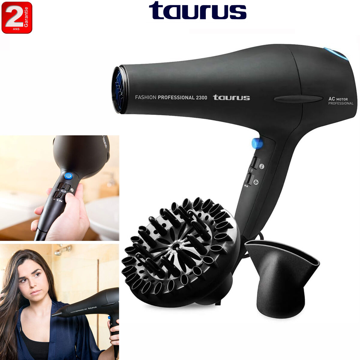 SÉCHE CHEVEUX FASHION PROFESSIONAL 2300