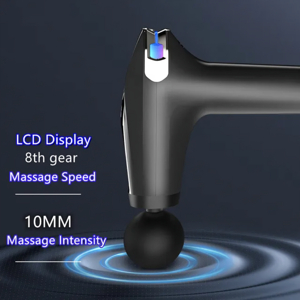 Pistolet de Massage Fascial Gun Pro – Soulagement Musculaire Profond thumbnail 2