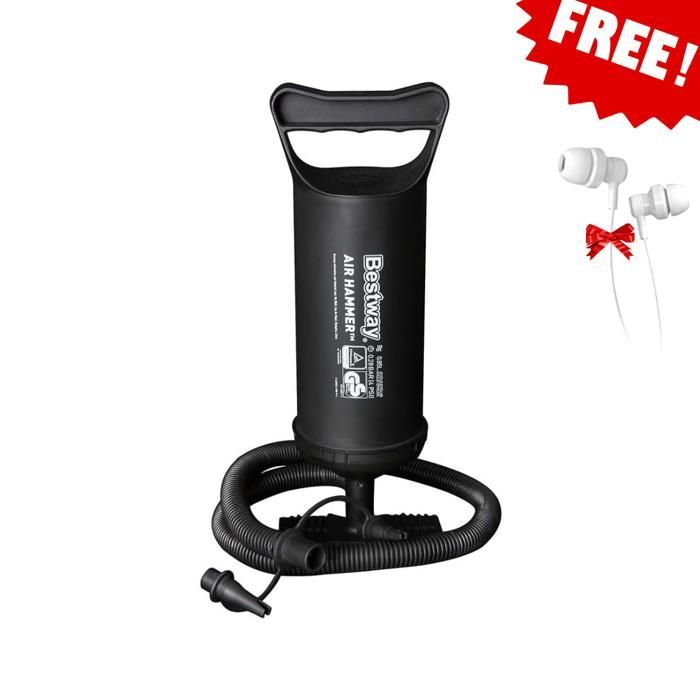 Pompe À Air - Bestway - Air Hammer - Écouteurs Gratuits - Légère Et Portable thumbnail 1