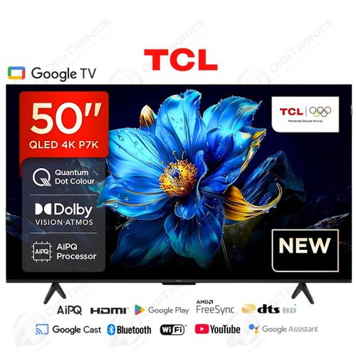 50 Smart Tv QLED 4K UHD Google tv Dolby Vision, HDR10+, 50P7K
