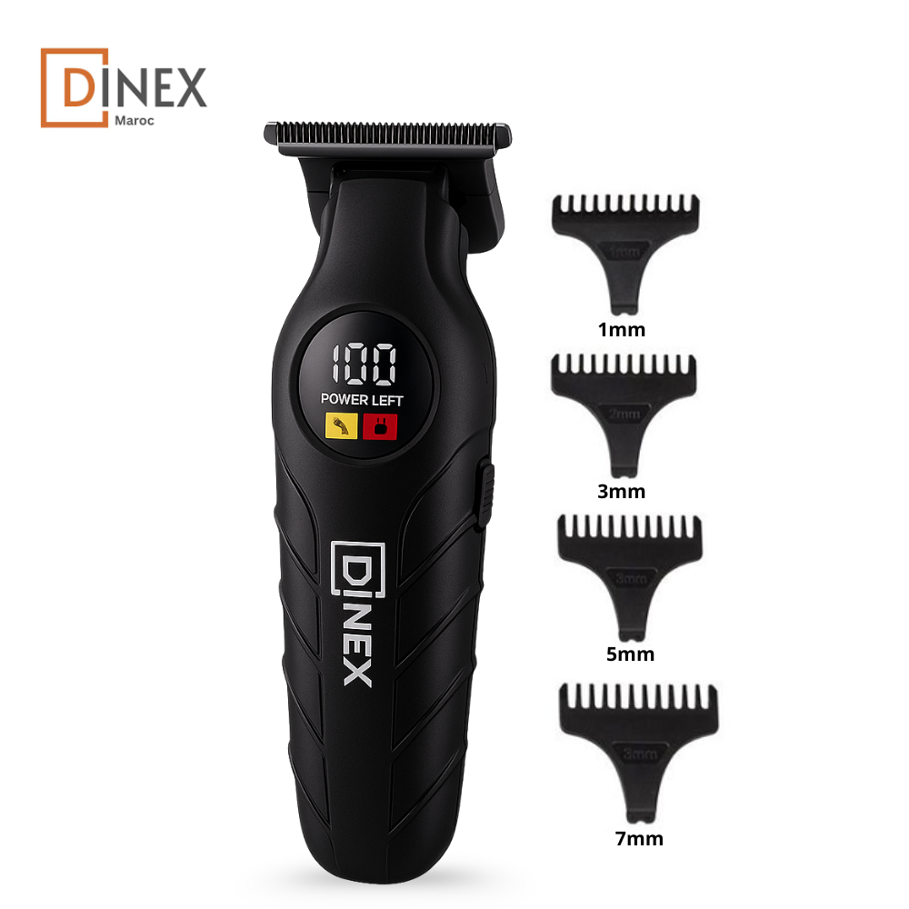 Tondeuse Dinex – Coupe Précise, Rechargeable et Ergonomique