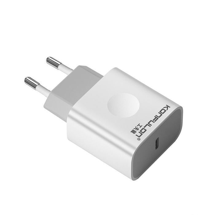 Chargeur C69D 20W – USB-C vers Lightning + écouteur Heavy Bass Gratuit thumbnail 4