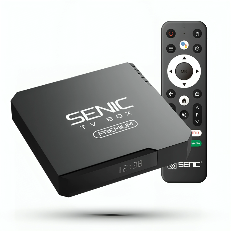 Box Tv Senic Sc-300+ Android 4k Streaming Et Applications