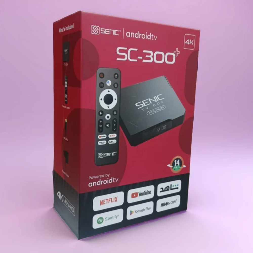 Box Tv Senic Sc-300+ Android 4k Streaming Et Applications