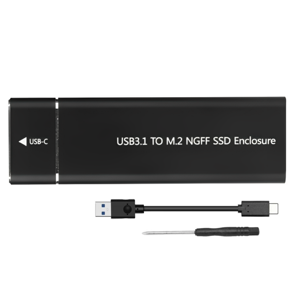 Boitier SSD USB 3.1 vers M.2 NGFF – Type-C pour SSD B Key / NGFF SATA