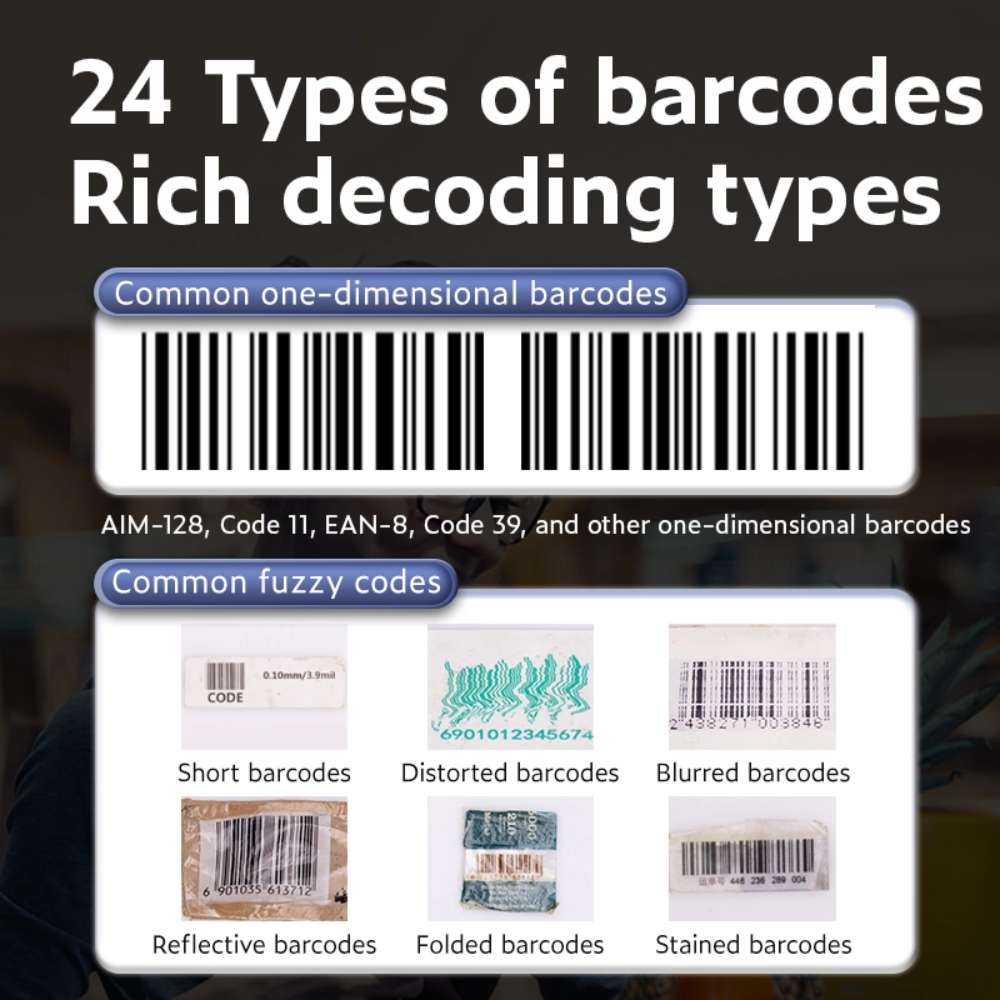 Douchette Scanner De Codes Barres S212 -haute Précision