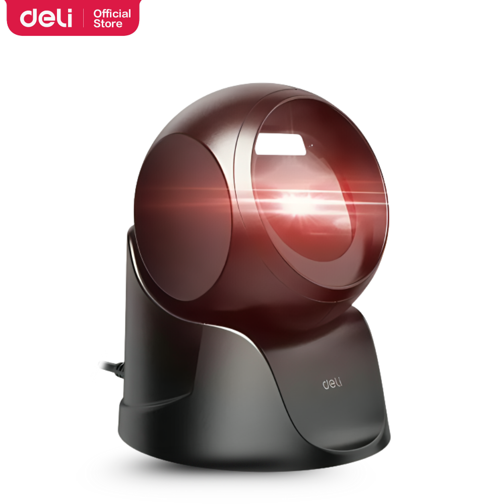 Scanner Deli S231 – Lecteur de Codes-Barres 1D & 2D Rapide et Omnidirectionnel