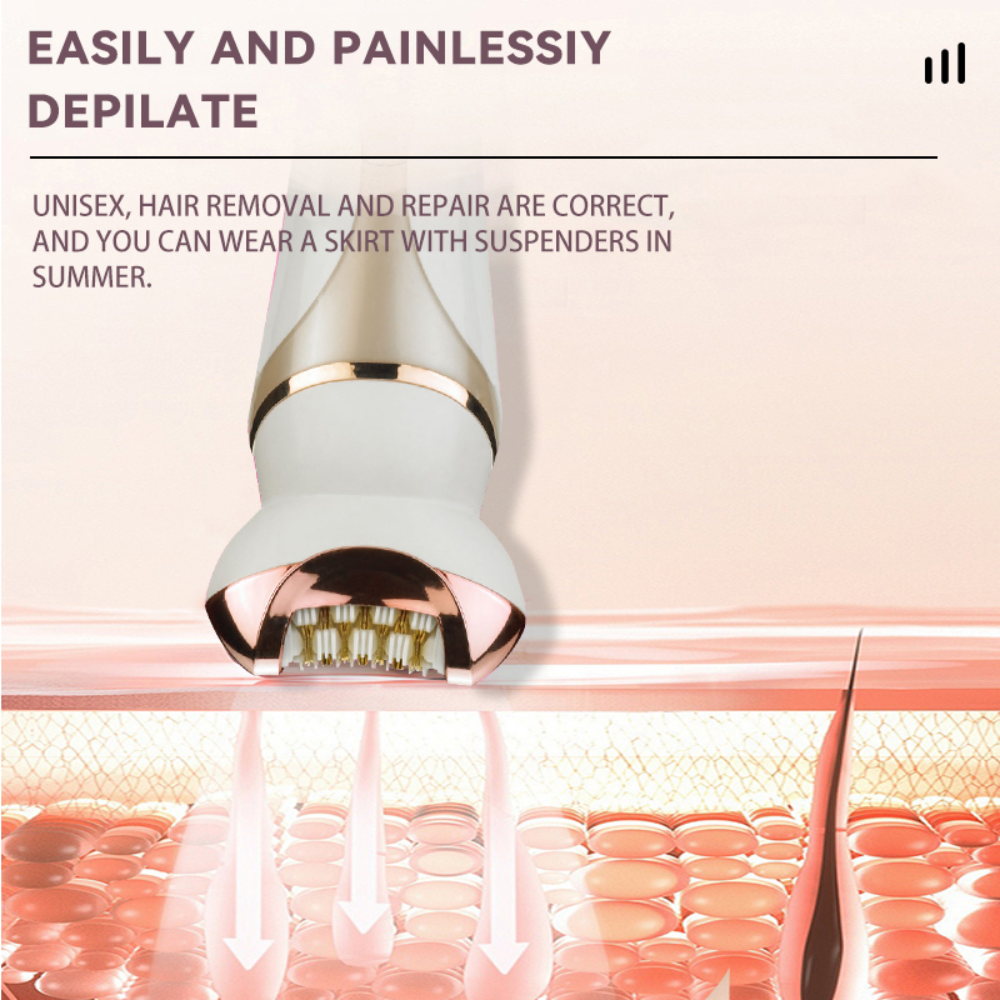 Rasoir Féminin Rechargeable – Épilateur Corps & Zones Sensibles thumbnail 5