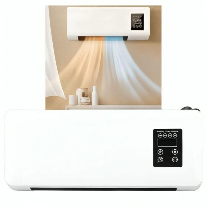 Climatiseur Mural, Climatisation Portable Avec Chauffage, Double Usage Très Efficace