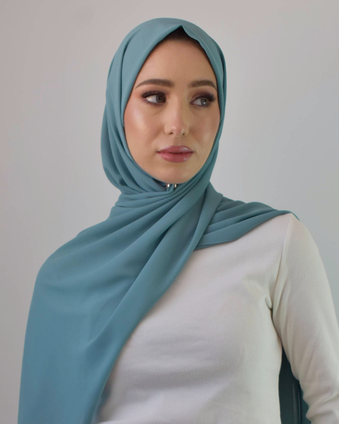 Châle crêpe chiffon - Meadowbrook