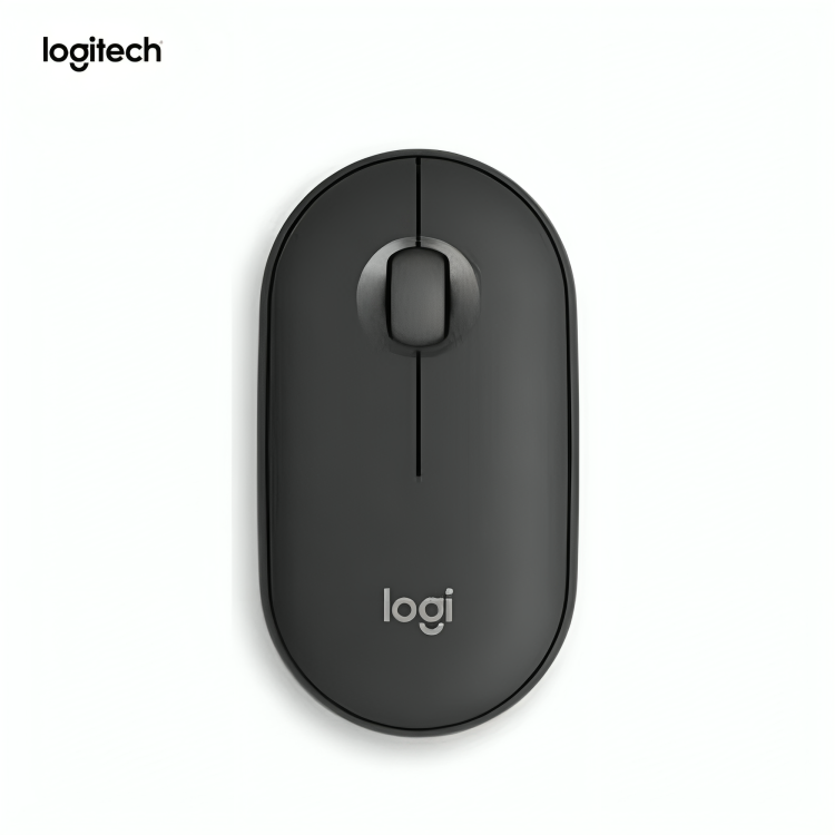 Pack Souris Logitech Pebble M350s Sans Fil avec Tapis de Souris Offert