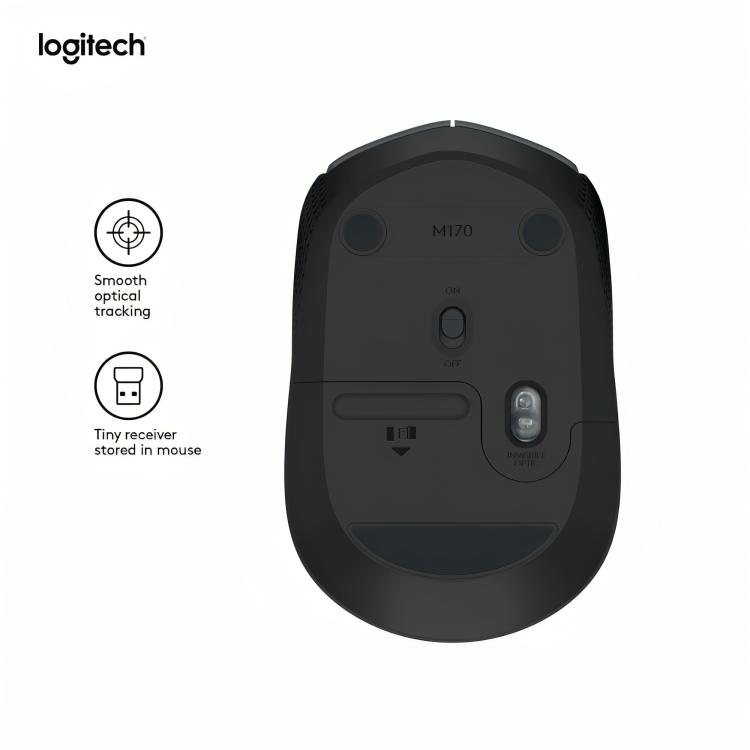 Pack Souris M170 Sans Fil Avec Tapis De Souris Offert thumbnail 4