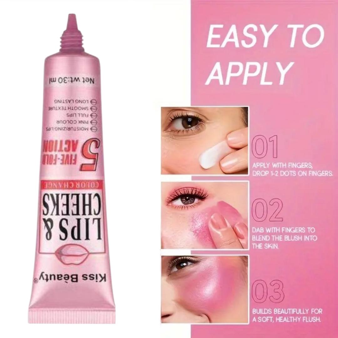 Magic Blush Pour Les Lèvres Et Les Joues thumbnail 4