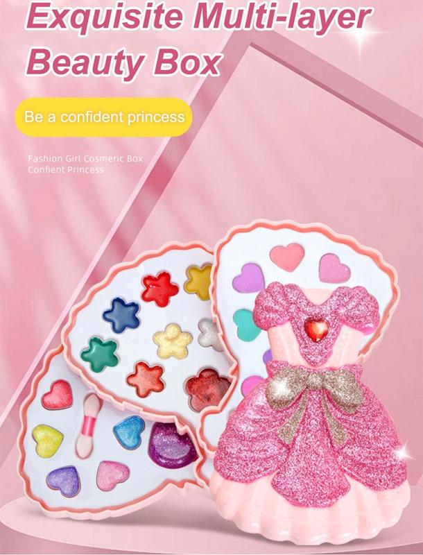 Kit de Jeu de Cosmétiques pour Enfants, Hypoallergénique thumbnail 5