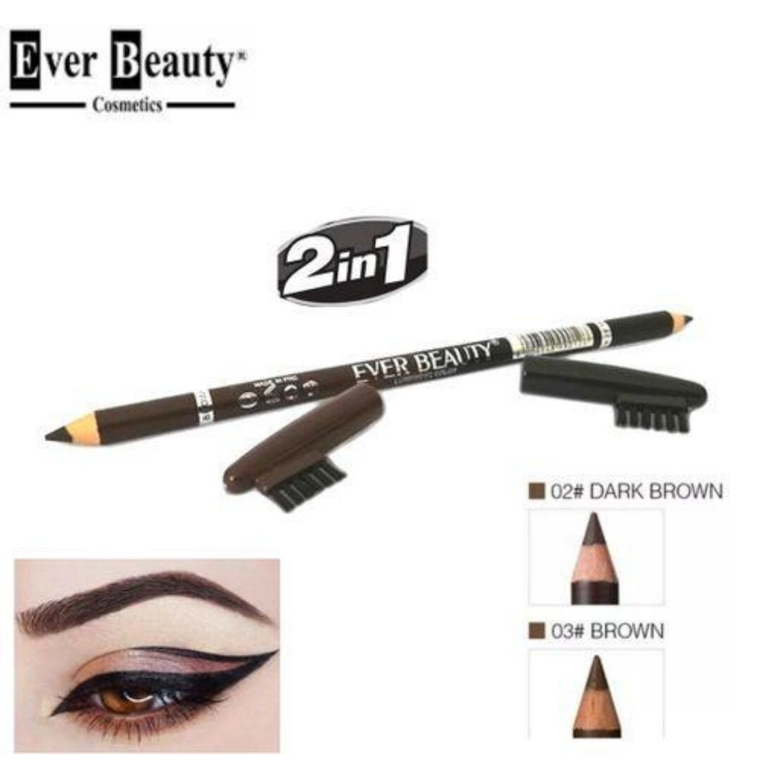 Crayon Sourcils Couleur Noir et Marron