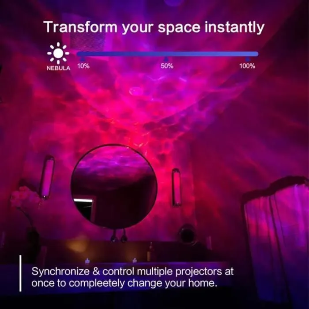 Projecteur de ciel etoile a LED Space Rabbit - Blanc, Lapin Astronaute ( Space Bunny ) thumbnail 3