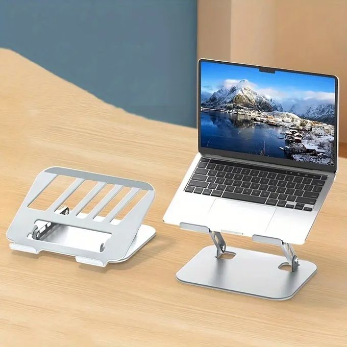 Support pliable universel pour ordinateurs portables et tablettes Rotatif 360°  thumbnail 6