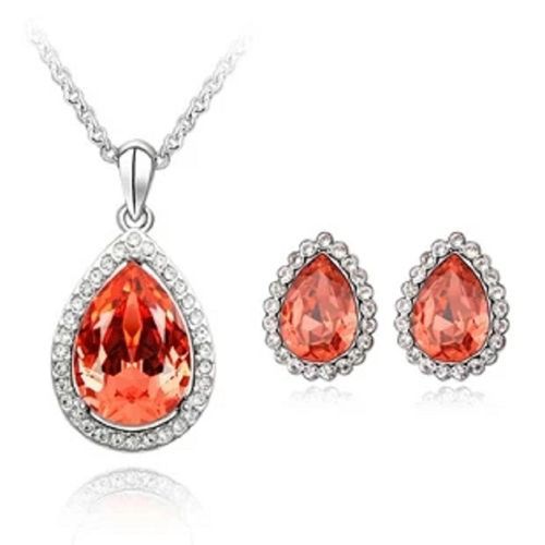 Parure de Bijoux Goûte d'eau