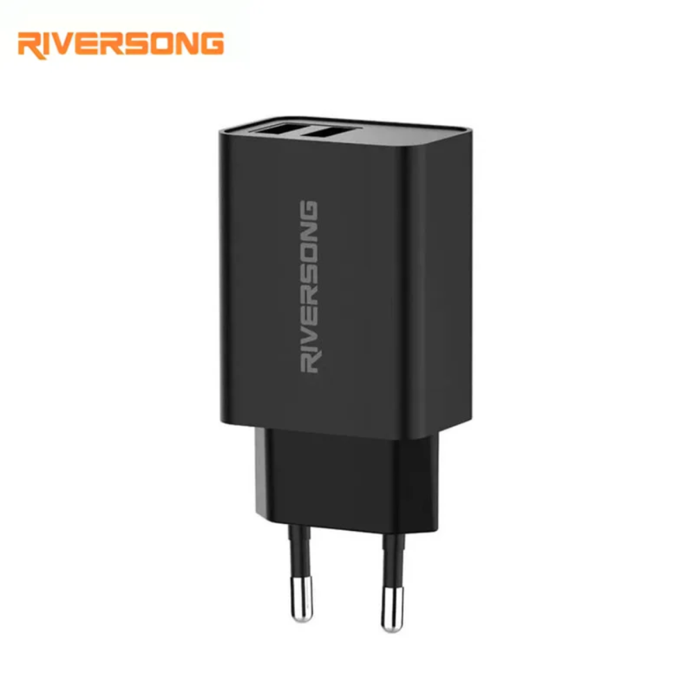 Chargeur Mural – 2 Ports avec Câble Micro USB+ Ecouteur Gratuit