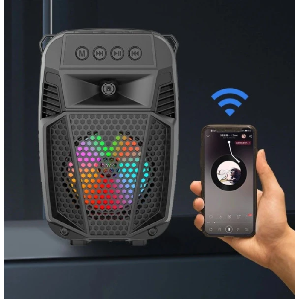 Haut-Parleur Bluetooth Mini ZQS1430 + Carte mémoire 4GB - Mini pack thumbnail 4