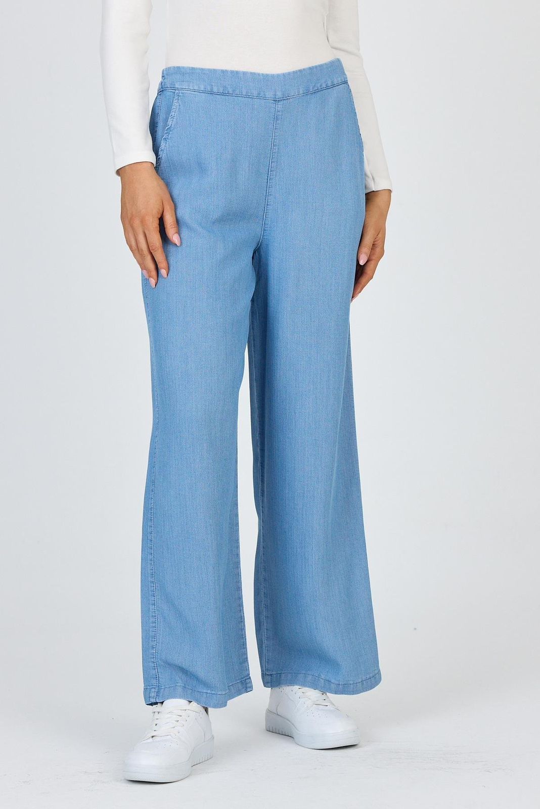 Pantalon large en denim