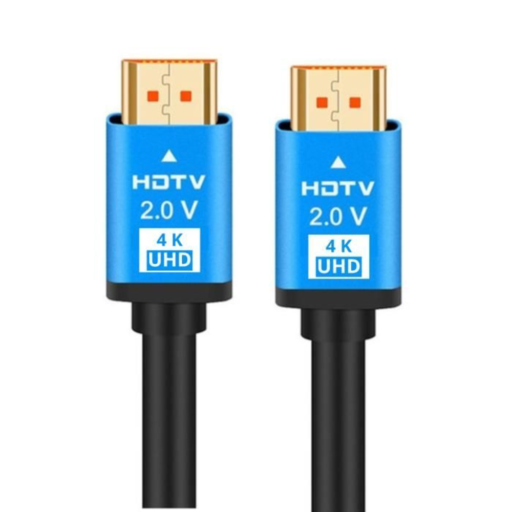 Câble Hdmi Vers Hdmi 1,5m Hdtv 2.0 4k Premium + Deux Adaptateur Hdmi Male / Femelle Gratuit