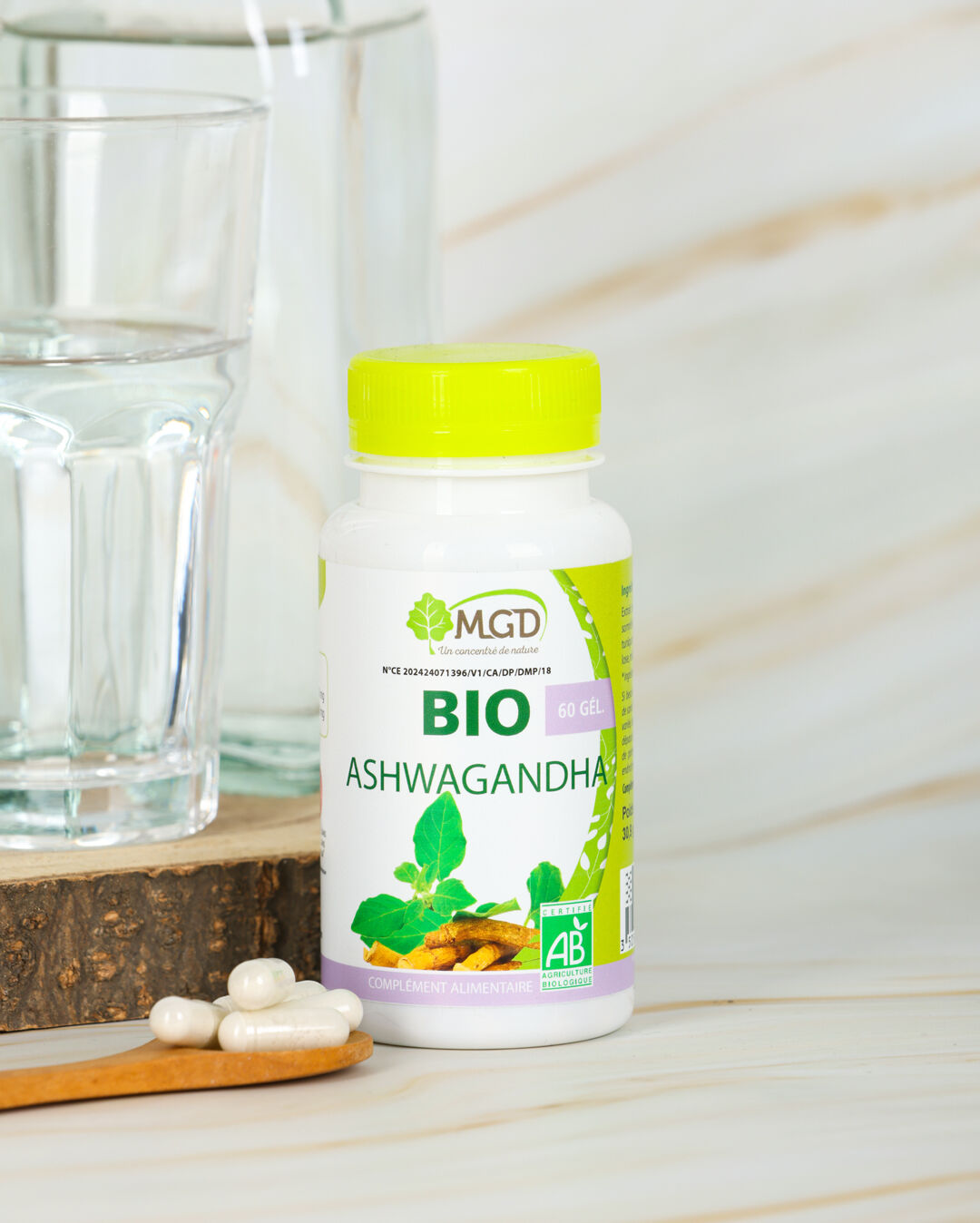 Ashwagandha Bio 60 Gélules